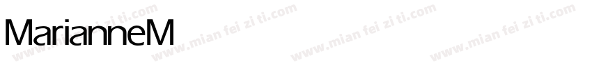 Marianne Medium字体转换